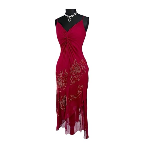 Abito vintage seta con - vintage, in