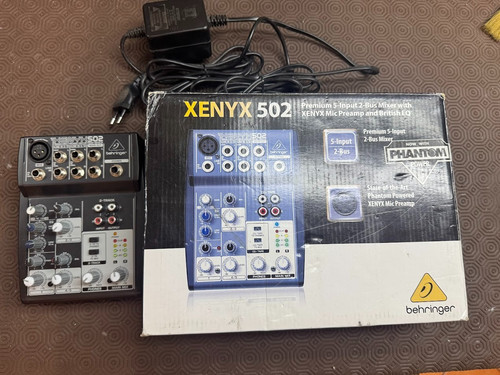Behringer xenyx 502 - behringer, mixer