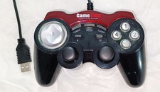 JOYSTICK JOYPAD USB PAD CONTROLLER FUNZIONANTE PC GAMESTOP WINDOWS SF-6801V-BK01