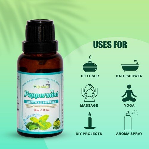 Olio essenziale menta - essenziale, di