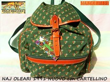 ? NAJ OLEARI Vero VINTAGE 1991 ? ZAINO zainetto PRIME COLLEZIONI Made ITALY 90