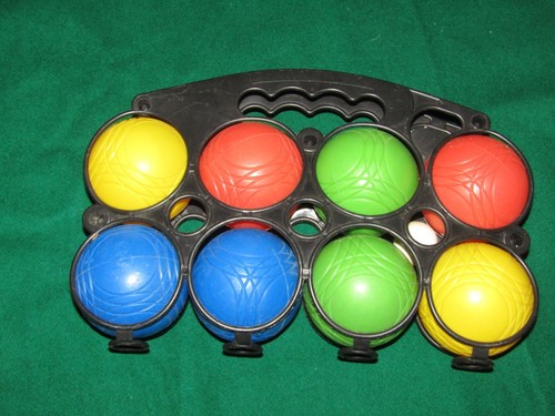 Bocce gioco spiaggia con - spiaggia,