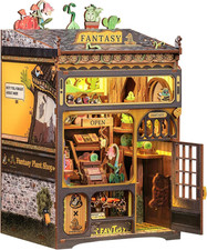 Book Nook Kit – Miniature 3D Casa Prefabbricata Con Magical Book Nook, DIY Fanta