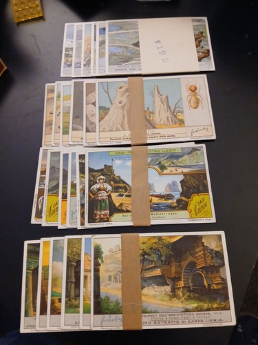 Lotto seriecarte cartoline - lotto, 4