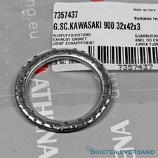 Guarnizione collettore scarico per Yamaha XT 550 600 N EH KH KN Z Tenere R X 660