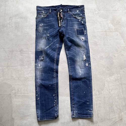 Jeans skater dsquared2 dipinti - dsquared2,