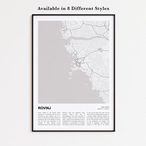 Stampa mappa città - , di