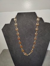 Collana colore oro catena