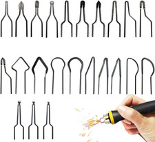 23 Pezzi Pirografo per Legno