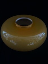 Ricambio lampadario vetro giallo Campana Paralume Lampada/ H 15 Cm.