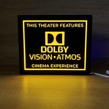 Insegna Dolby Vision Atmos