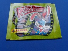BUSTINA  ROGER RABBIT 1988 PANINI  ORIGINALE NUOVA PIENA SIGILLATA .NEW/FULL