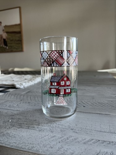Bicchiere vetro vintage libbey - bicchiere,