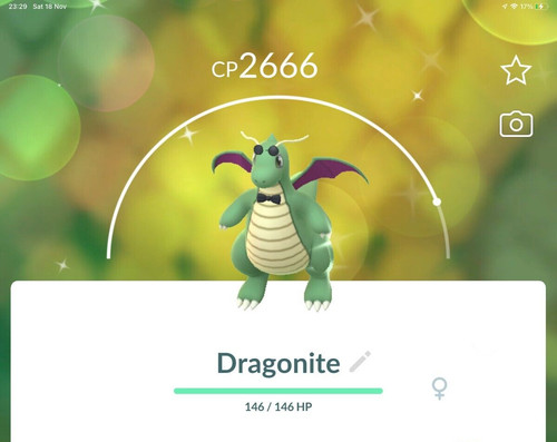 Shiny dragonite wearing - shiny,