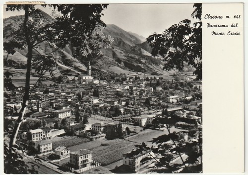 Clusone bergamo panorama - clusone,