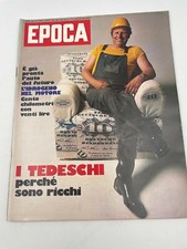 Epoca n.1358 anno 1976 I tedeschi perchè sono ricchi auto futuro Idrogeno 
