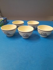 Lotto Di 5 Coccini Ciotole Piccole Mulino Bianco