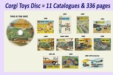 Catalogo Corgi 1958 1959 1960