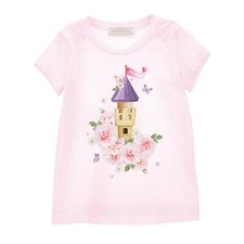 MONNALISA T-shirt rosa bambina