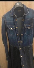 vestto jeans denim lungo KAOS Tg Xs / S