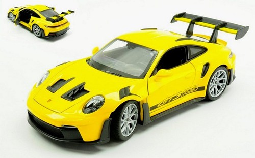 Porsche 911 gt3 992 yellow - rs,