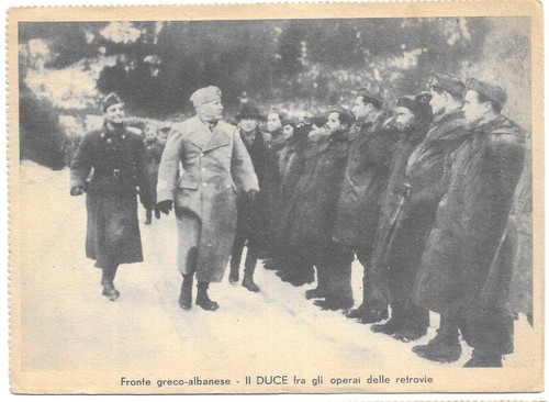 Fronte greco albanese duce - fronte, greco-albanese