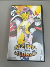 VHS Vintage Mazinga Contro Goldrake Go Nagai Robot Toys 