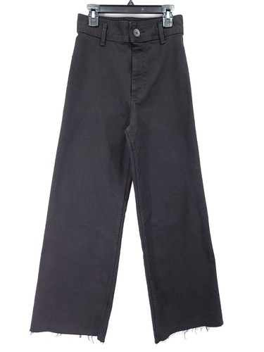 Jeans zara neri gamba - zara, larga