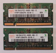 RAM DDR2 2x 1 Gb - 2Rx16