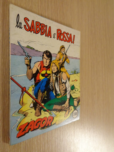 Zagor scritta rossa - zagor, n.115