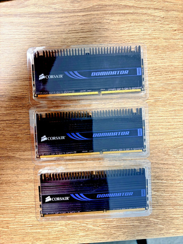 Ram corsair dominator 3x2gb - ram,