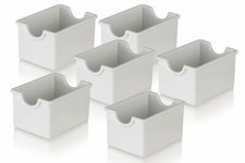 Porta bustine bianco per