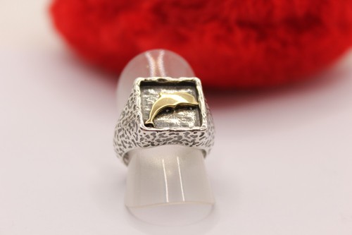 Anello argento brunito - argento,
