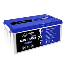 Batteria Litio 12V 3840Wh 300Ah LiFePO4 Batteria BMS per Alimentazione Solare Emergenza