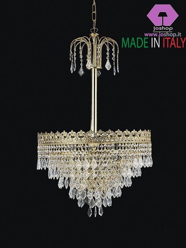 Lampadario luci king metallo - 5,