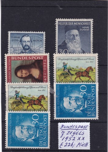 Germania bundespost mnh bel - germania,
