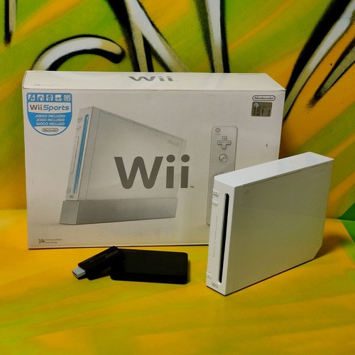Nintendo wii white - nintendo, boxata