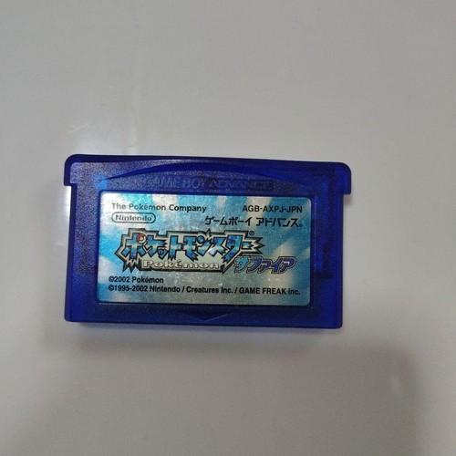 Pokemon zaffiro game boy - game,