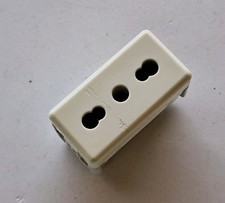 GEWISS GW20203 presa spina bipasso bivalente 10/16A System White