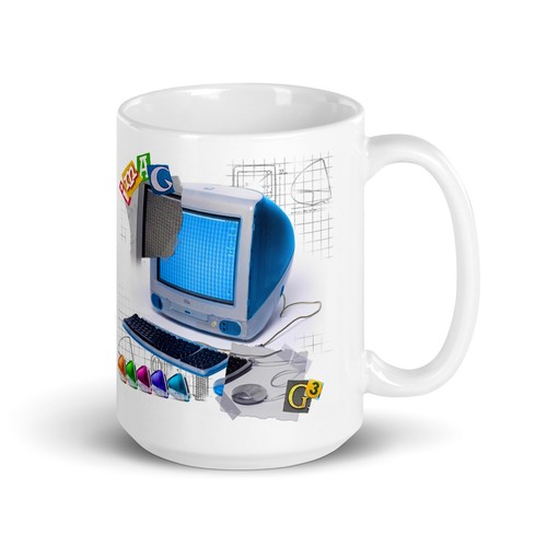 Tazza premium retro - retro, imac