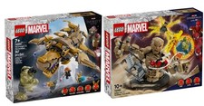 LEGO  76280 76290 AVENGERS VS LEVIATHAN SPIDER-MAN VS SANDMAN 🚚 ESPRESSA