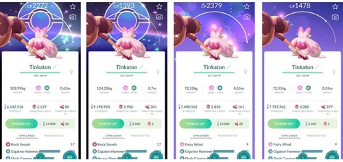 Pokémon shiny tinkaton - go,
