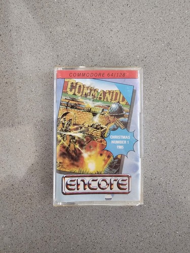 Commando commodore c64 - -,