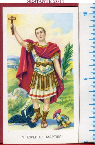 B144 santino holy card san - -,