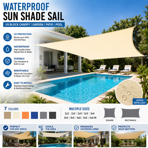 Tenda sole impermeabile - sole,