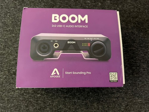Apogee boom 2x2 - boom, interfaccia