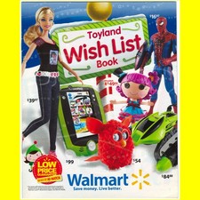 WALMART Toyland Wish List Book