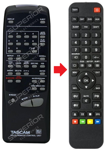 Telecomando ricambio per - di,