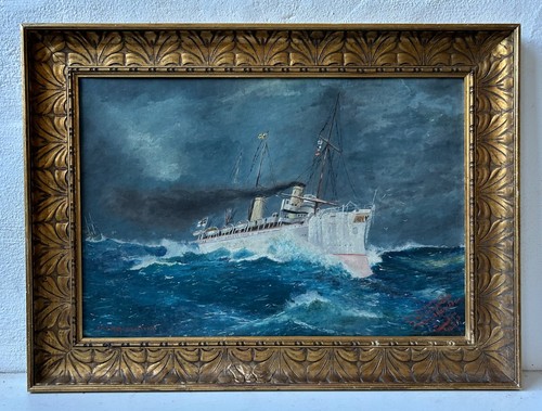 Quadro olio marittimo