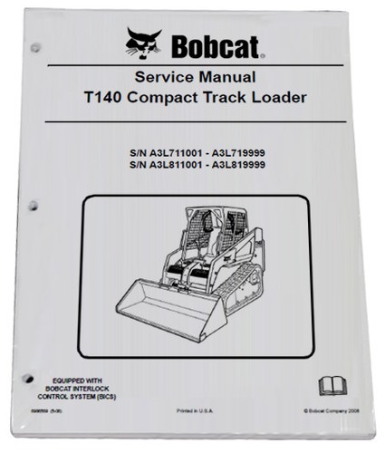 Bobcat t140 track loader - t140,